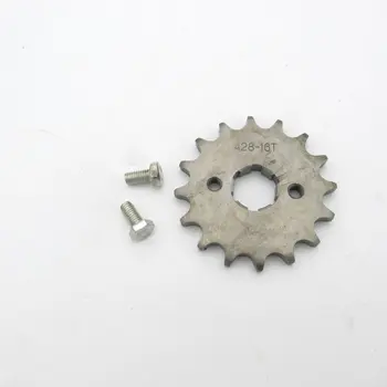 

Sprocket Front 428-16t 20mm Motorcycle Atv Dirtbike Motorcycle Drive Sprocket 16 Tooth Front Sprocket Inner Diameter 20mm