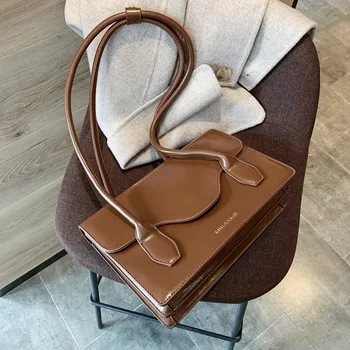 

Women Brand Originality Design Bag Women's Bag 2020 New Red Fashion Handbags Niche Brand Large Shoulder Bag Underarm Bag