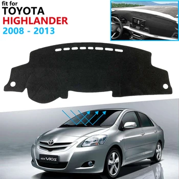 

Dashboard Cover Protective Pad for Toyota Highlander XU40 Kluger 2008~2013 Car Accessories Dash Board Sunshade Carpet 2011 2012