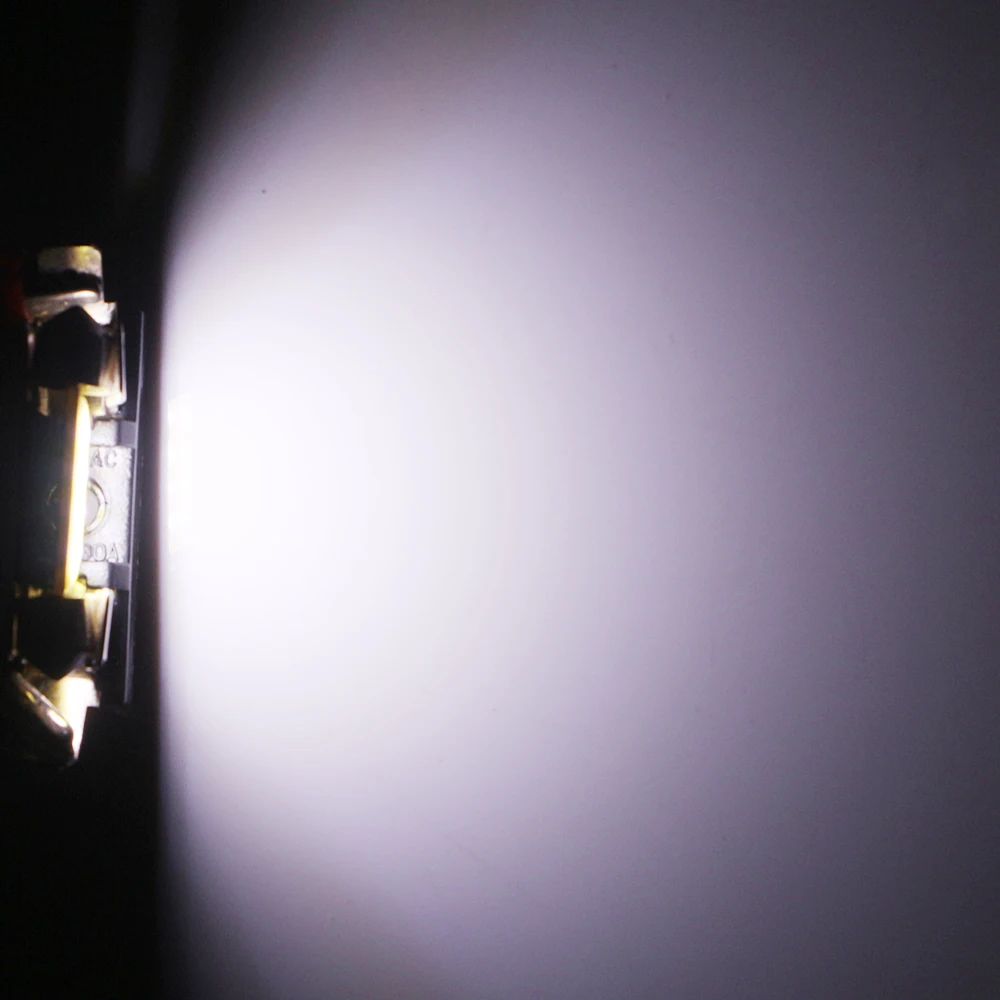 500 шт 31 мм 36 мм 39 мм 41 мм C5W COB 12SMD 12 светодиодные лампочки купольные потолочные светильники для чтения свет белый неполярность 144lm 12V смешанный размер