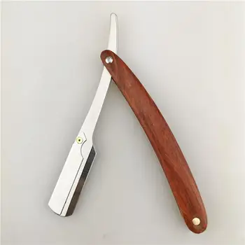 

Straight Edge Steel Razors Men Bread Razors Hair Shaver Shaving Bread Hair Removal Barber Razor Without Blade UK Shipping