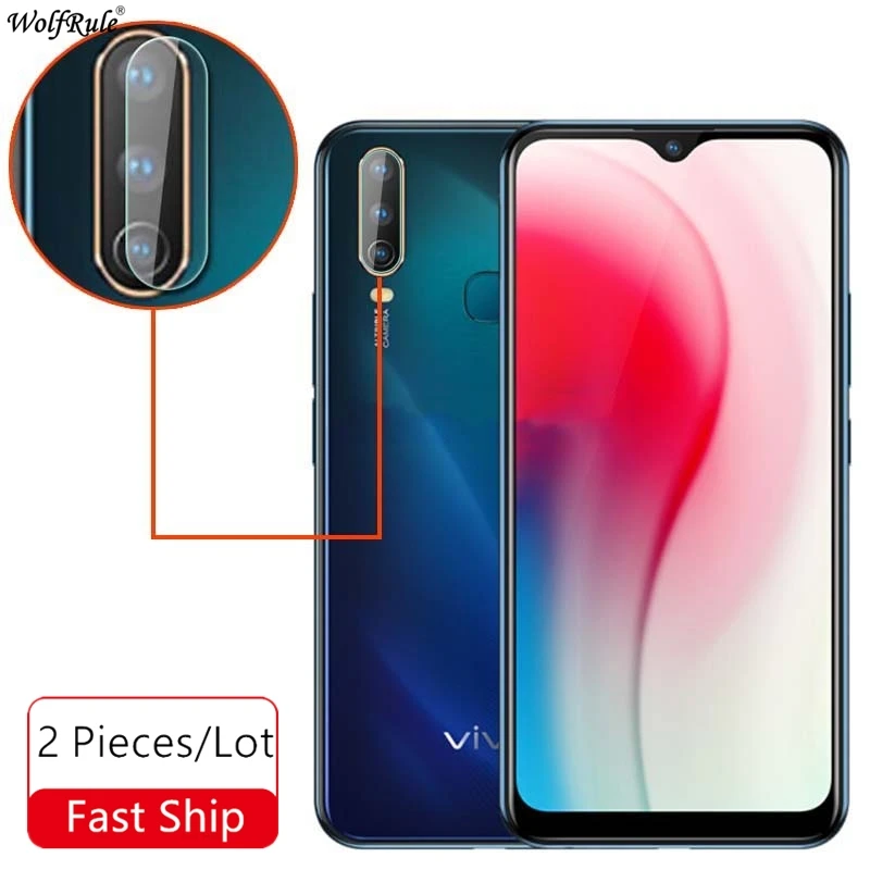 Закаленное стекло для камеры Vivo Y17 защитное 9H 2 шт.|Защитные стёкла и плёнки| |
