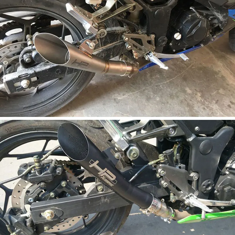 Универсальный Akrapovic выхлопной мотоцикл hp трубы Escape Moto DB убийца GP глушитель скутер для YAMAHA R6 gz125 ATV Dirt Bike KTM390