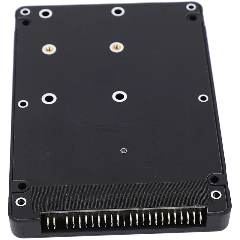 Msata para 2.5 Polegada Ide Hdd Ssd Msata para Pata Adaptador Conversor Cartão com Case 44pin