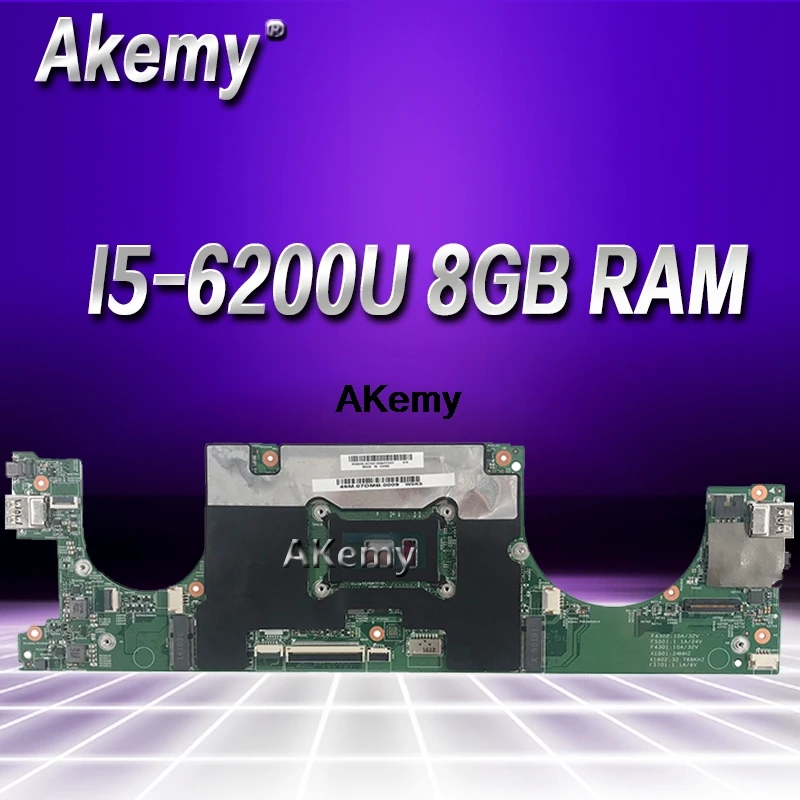 FRU: 5B20M36023 для lenovo 710S-13IKB материнская плата для ноутбука LS711 SR2EY I5-6200U 8GB RAMs полностью протестирована