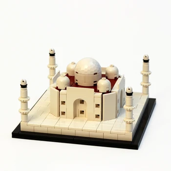 

MOC Series mini Set Architecture Landmarks Taj Mahal Palace Model Building Blocks Children Educational Toys Bricks For Children