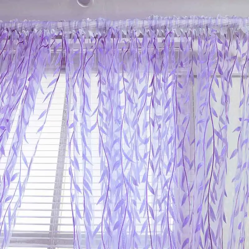 SUPER SALE 🍂 Willow Tulle Curtains For Living Room Pastoral Style Childrens Room Blackout Window Curtains For Bedroom Home Decor 4 Colors - 6.88 🌼 Home & Garden > Home Textile  🌼 - 40e98fa51a.blogspot.com | Gm8KZpktQXVejxD9DNS_Pg14a09