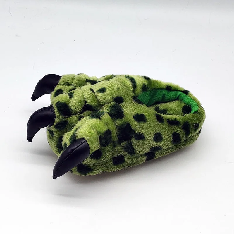 

giant claws Indoor Slippers Special custom warm winter lovers home slippers thick hard bottom shoes on floor shoes house