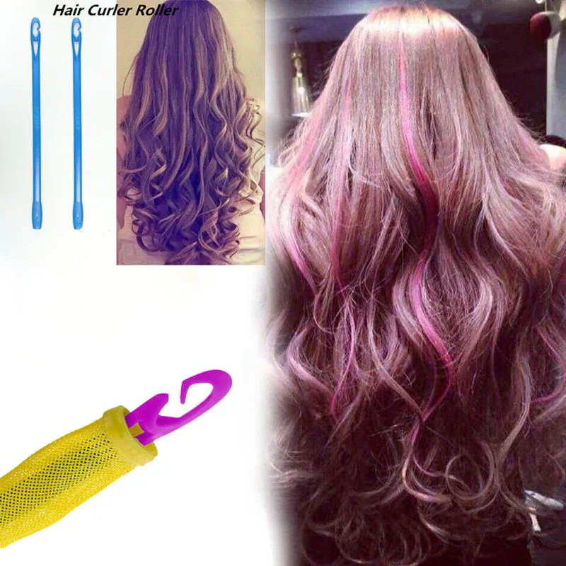 20Pcs Curlers Plus 4 Hair Hooks Amazing 75 Cm Long Hair Curler Set Without Electricity, No Heating, No hair, Curly Hair Tools 20Pcs Curlers Plus 4 Hair Hooks Amazing 75 Cm Long Hair Curler Set Without Electricity, No Heating, No hair, Curly Hair Tools