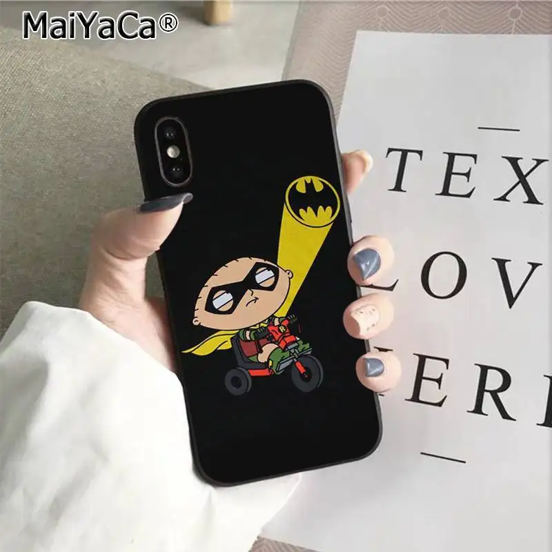 A16 Роскошный чехол для телефона MaiYaCa FAMILY GUY с рисунком для Apple iphone 11 pro 8 7 66S Plus X XS MAX 5s SE XR, чехлы для мобильных телефонов - Цвет: A16