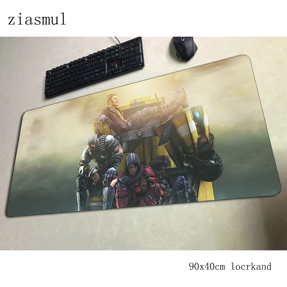 Коврик для мыши Borderlands геймера; яркие платья с 90x40 см ноутбук с алюминиевым корпусом коврик для мыши, игровой коврик для мыши с изображением инди-поп коврик для мыши от производителя ПК стол коврики