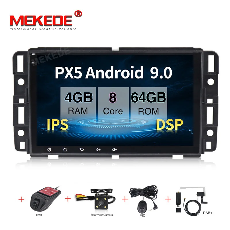 Автомобильный мультимедийный плеер Android 9,0 8 Core 4G RAM автомобильный DVD GPS плеер для GMC Chevrolet Chevy Yukon Sierra Tahoe Acadia Suburban Автомобильный мультимедийный плеер Android 9,0 8 Core 4G RAM автомобильный DVD GPS плеер для GMC Chevrolet Chevy Yukon Sierra Tahoe Acadia Suburban