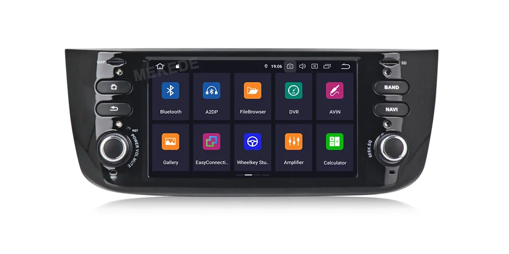 Flash Deal MEKEDE IPS DSP Car Radio 6.2 inch Android 9.0 4+64G video out Car DVD Player For Fiat/Linea/Punto 2012-2015 11