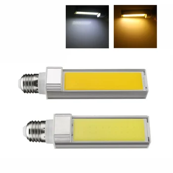 

E27 E26 LED Bulbs 9W 12W 15W 220V / 110V LED Corn Bulb Lamp Light COB Spotlight 180 Degree AC 85-265V Horizontal Plug Lighting