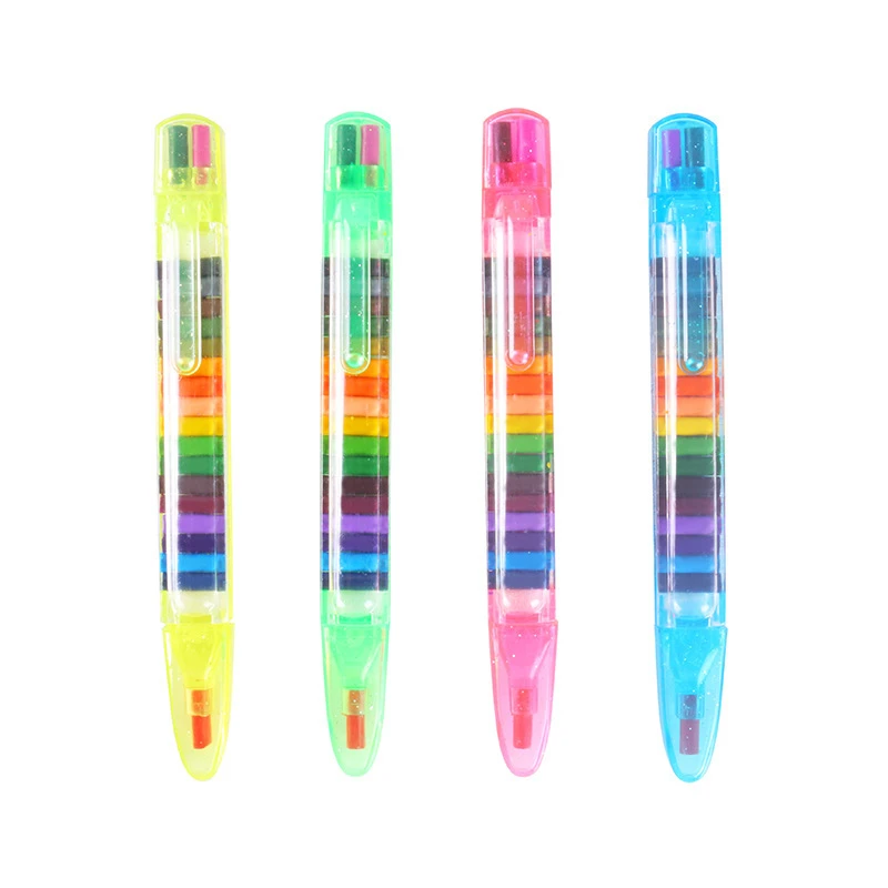 Colored Crayons Color Pencils 1 Pcs 20 Colors For Kids Drawing Gift School Stationery
