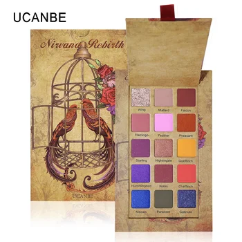 

UCANBE Makeup Pallete Magnet Palette Pressed Eyeshadow Glitters Beauty Diamond Injections Matte Waterproof Shimmer Smooth TSFH