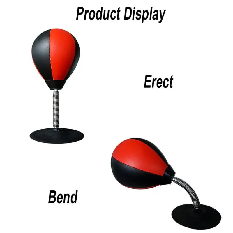 Настольный полиуретановый боксерский мешок для снятия стресса, инструмент для бокса, бытовые настольные аксессуары для декомпрессии