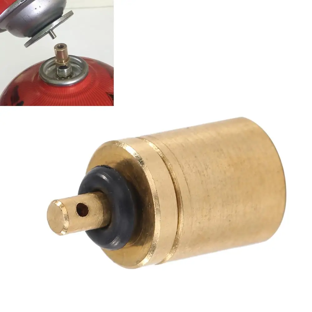 Outdoor Gas Stove Camping Stove Propane Refill Adapter Burner Lpg Flat