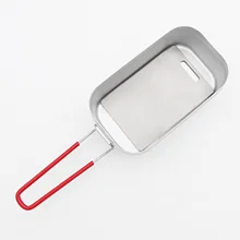 

Outdoor Barbecue Grill Grill Plate Mini Grill Pure Titanium Frying Pan Lunch Special Ultra-light Camping Picnic Equipment