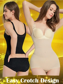 

Sexy Waist Trainer Body Shaper Women Corset Top Body Shapewear Slimming Underwear Lingerie Modeling Strap Bodysuit Butt Lifter