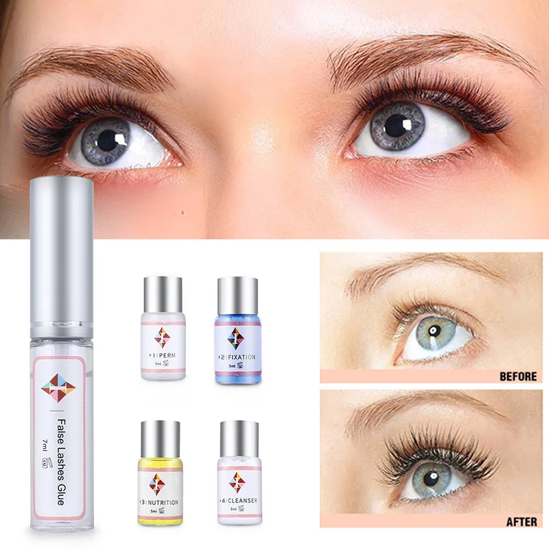 Eyelash Nourishing Liquid Tools Hot Eyelash Set Eyelash Curling Set Eyelash Perm Kit Fashion Professioanl Lasting