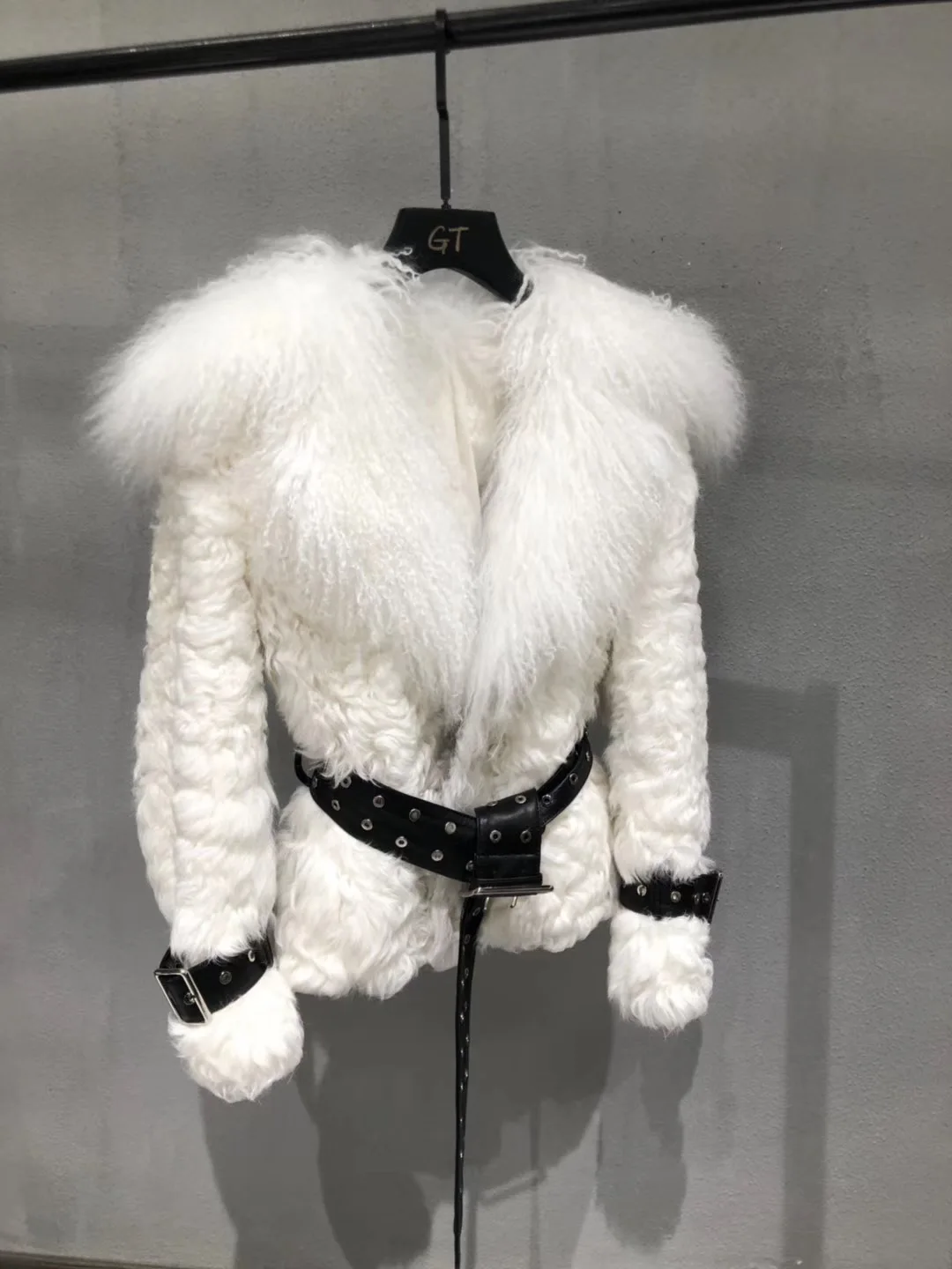 Натуральная шерсть ягненка и монгольские пальто с мехом женские зимние Роскошные куртка высокого качества для девочек