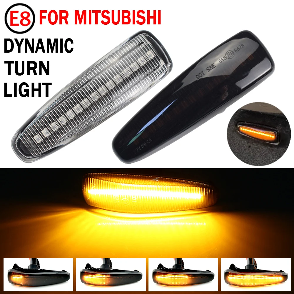Led Dynamic Car Blinker Side Marker Turn Signal Lights Lamp For