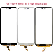 Ekran dotykowy dla Huawei Honor 10 ekran dotykowy Panel Digitizer czujnik 5.84 ''wyświetlacz LCD przednia szklana soczewka zewnętrzna brak części lcd