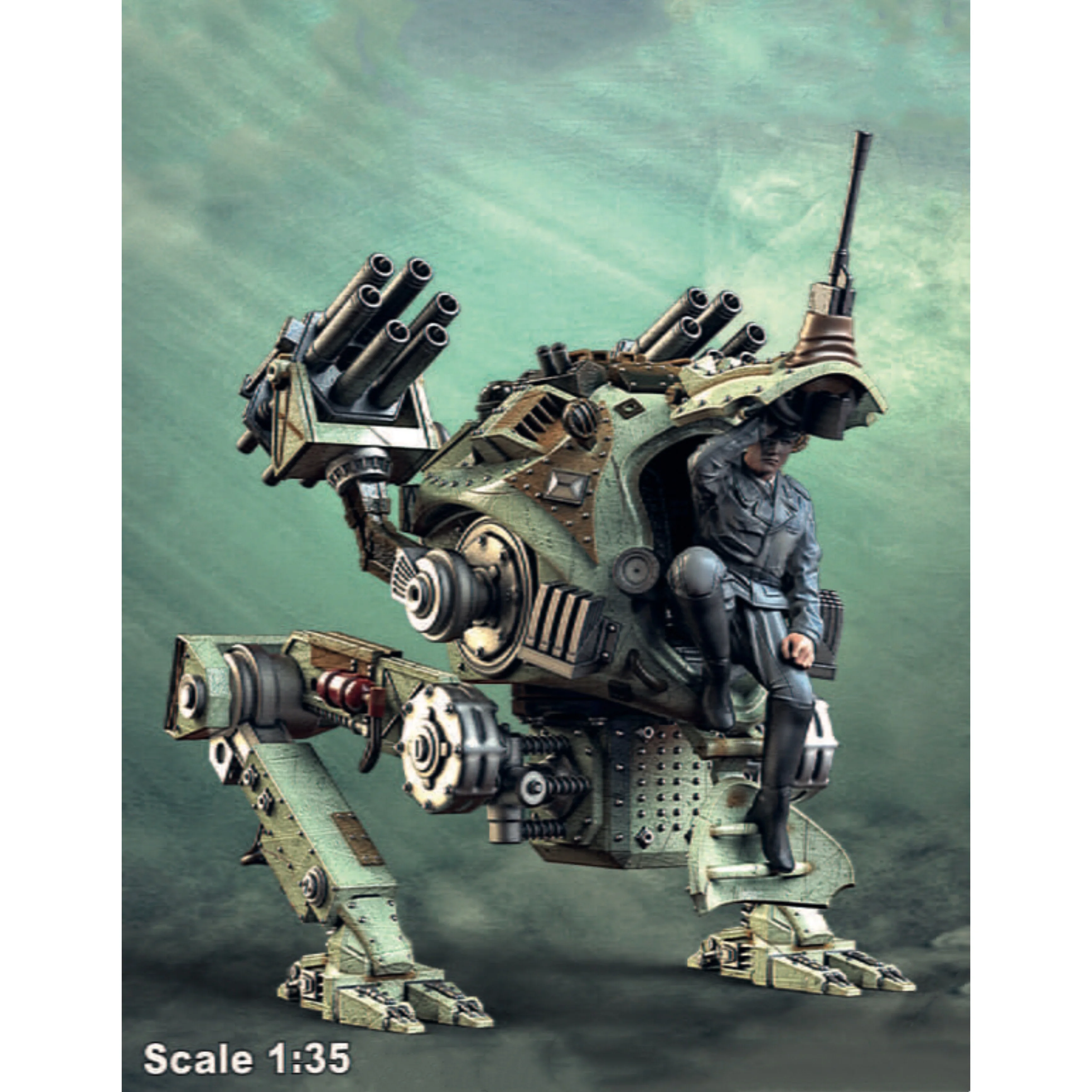 

1/35 фигурка модели из смолы GK, несобранный и Неокрашенный комплект