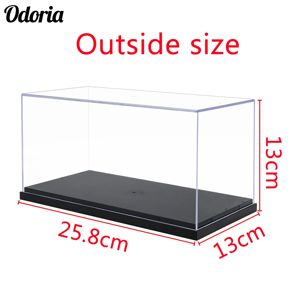 Акриловый чехол с дисплеем Odoria 24 8x12x11 5 см пластиковая основа пылезащитный для