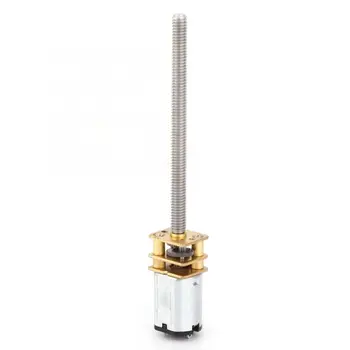 

12V N20 Gear Motor Lead Screw Reduction Motor M4x55mm 30RPM/60RPM/100RPM/150RPM/200RPM /300RPM/400RPM /500RPM /1000RPM
