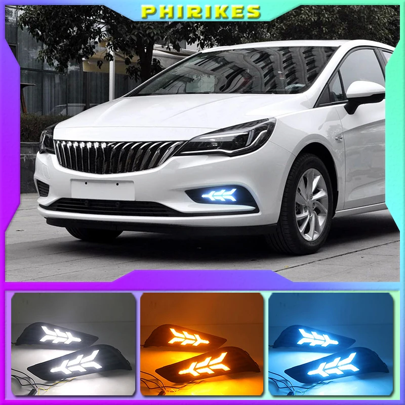 

Светодиодсветодиодный дневные ходовые огни для Buick verano 2016 DRL светодиодный противотуманные фары, чехол для дневного света, противотуманная фара