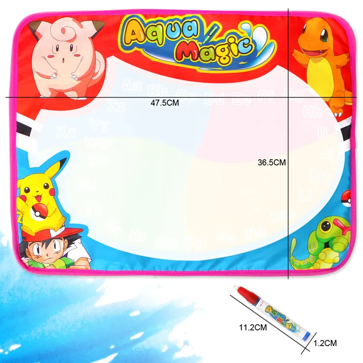 

Children Magic Color Water Canvas Collection Doing Homework Blanket Painted Tool Graffiti Educational Early Childhood Toy