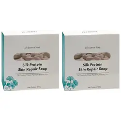 Foam Goat Milk Soap Super Long Brushed Net Acne Silk Protein Skin Repair Soap Cleansing Soap Essence Soap Oil Control