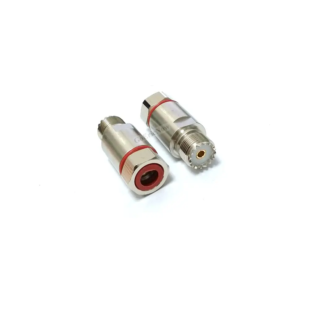 10 шт. РЧ коаксиальный UHF SL16 м мужской/женский для переменного тока, 50-9 1/2/переменного тока, 50-12 Фидер Кабельный разъем