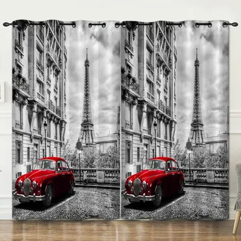 

British Style room decoration curtain background decoration cloth pink curtains luxury2