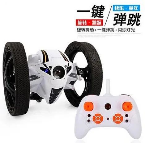 

New Products 2.4G Smart Remote Control 360-Degree Rotating Bounce Stunt Remote Control Car a Key Bounce CHILDREN'S Toy