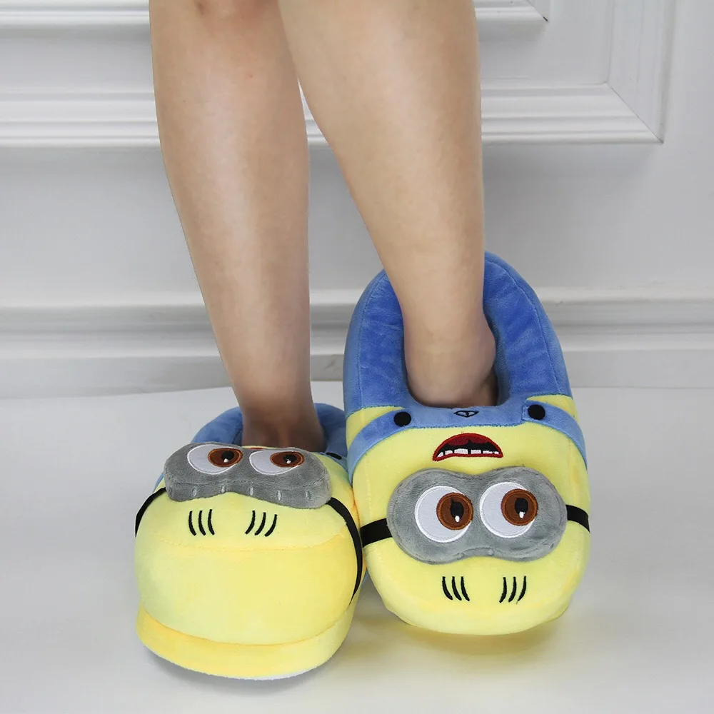 mens minion slippers