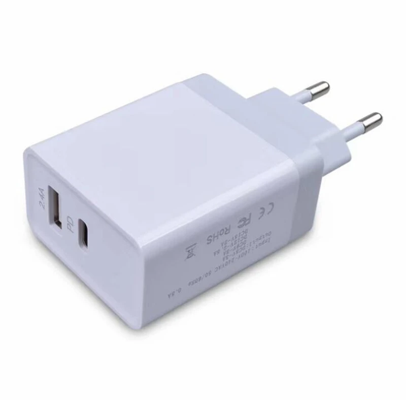 US $590.00 Type C QC 30 PD Quick Charge Eu US UK Ac Home Travel Wall Charger For Samsung S8 S9 S10 Note 10 Phone 7 8 X 11 Android Phone
