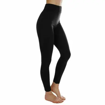 

Fashion High Waist Fitness Leggings Women Workout Push Up Trousers Solid Leggings Ladies Warm Leggings