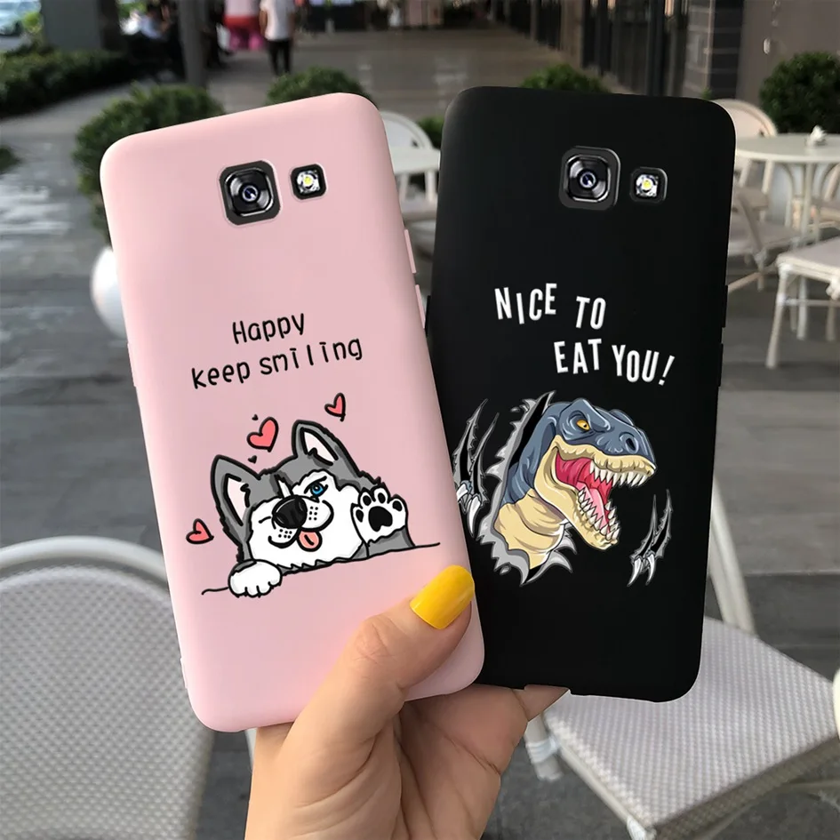 Cute Anime Panda Phone Case - Shockproof Cover for Samsung Galaxy A5 Series