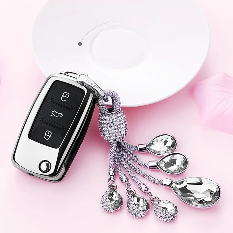 

New TPU Car Key Protection Case Protector Cover Protect For VW POLO Bora Passat Lavida Tiguan Car Holder Car-Styling Accessories