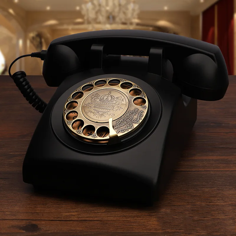 black telephone