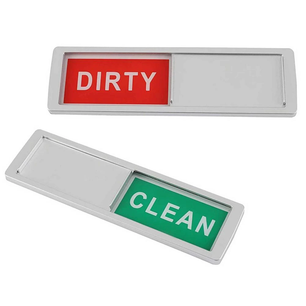 Cleaning Tips Cleanliness Signs Cleaning Tips Sign Hotel Magnetic Signs  Dishwasher Magnet Clean Dirty SignHome Room Decoration|Plaques & Signs| -  AliExpress
