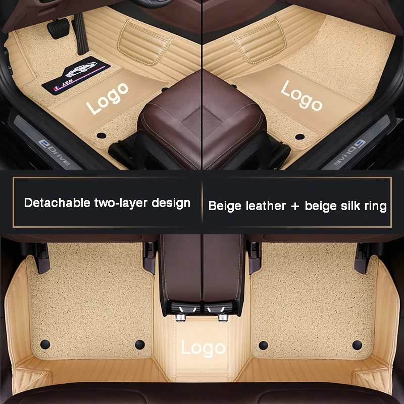 

HLFNTF Full surround car floor mat for mercedes w211 cla w212 w245 e-klasse gla w176 glk gle a180 car accessories