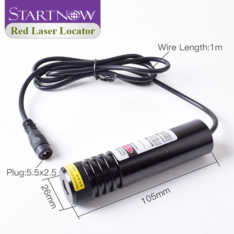 Waterproof Set 26*105 660nm 200mw 5V Stone Cutting Machine Focusable Laser Beam Module Locator Red Laser Line Positioning