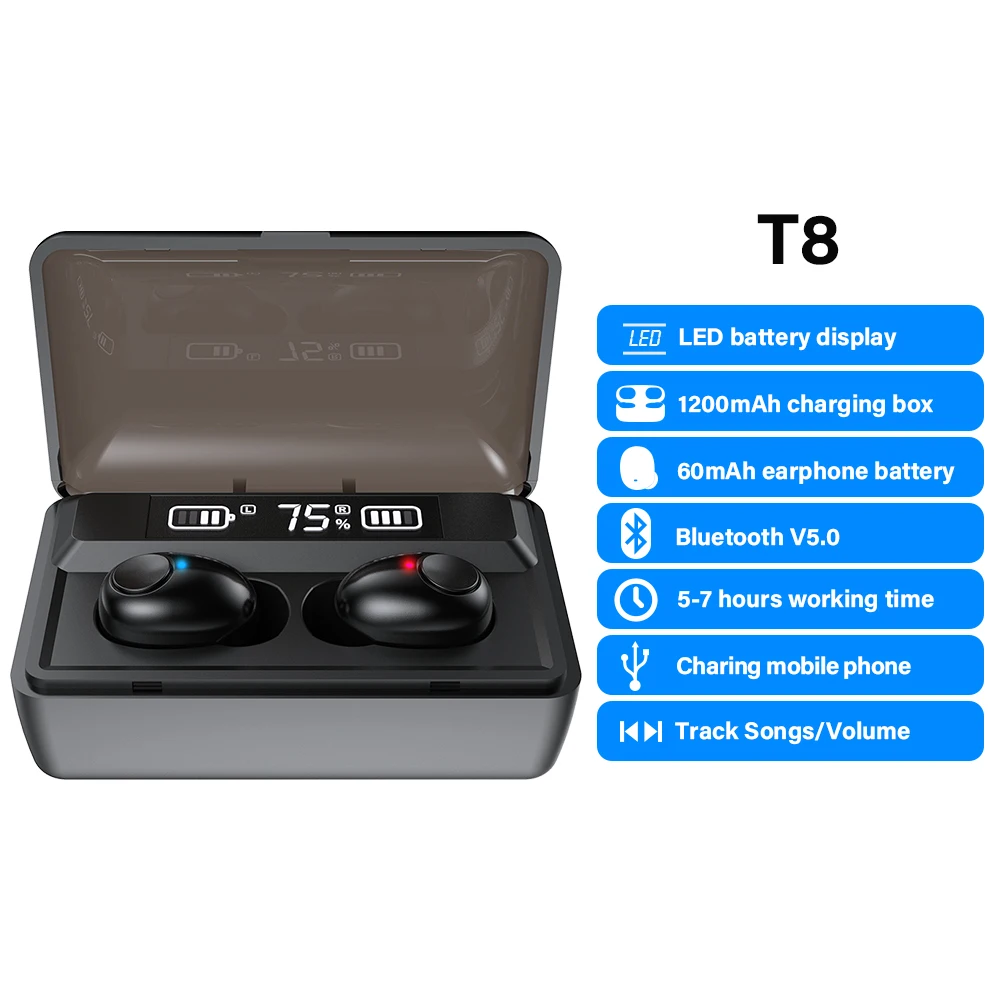 TWS наушники DACOM T8 с поддержкой Bluetooth и микрофоном|Наушники гарнитуры| |