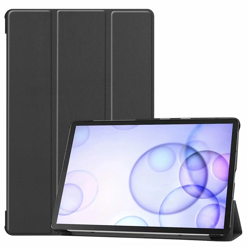 

Ultra Slim PU Leather Case Book Flip Cover for Samsung Galaxy Tab S6 10.5 SM-T860 SM-T865 2019 10.5" Tablet with Sleep Wake Up