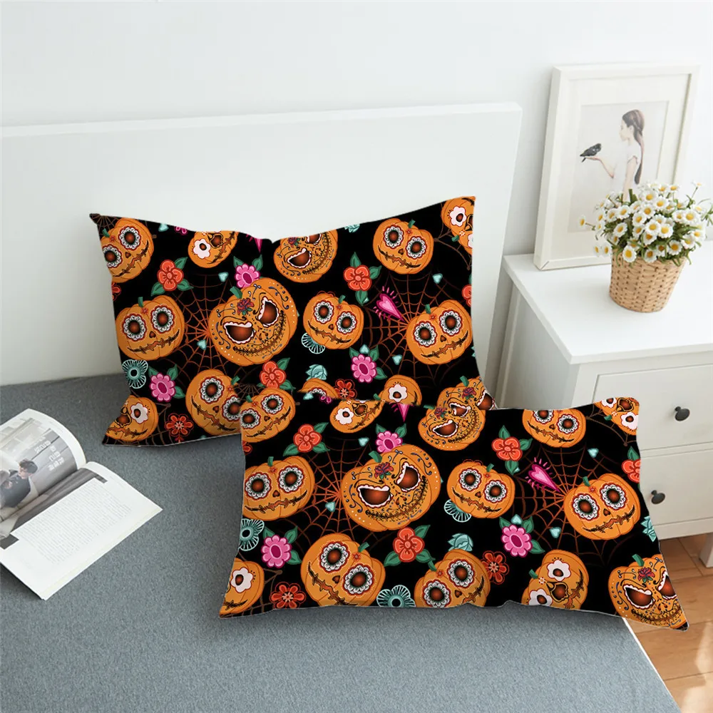 50X90CM Halloween Pumpkin Pillow Cases Cartoon Pattern Square Pillow Case Covers For Halloween Gift 50X90CM Halloween Pumpkin Pillow Cases Cartoon Pattern Square Pillow Case Covers For Halloween Gift