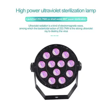 

36W 253.7nm Disinfection UV Lamp Home Living Room LED Ultraviolet Sterilization Germicidal Bacterial Disinfect Lights